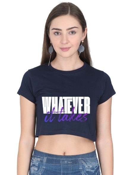 Whatever It Takes Crop Top