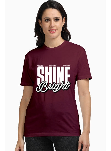 Shine Bright Supima Tshirt | Women