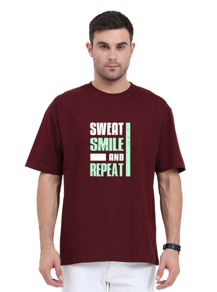 Sweat Smile Repeat Tshirt