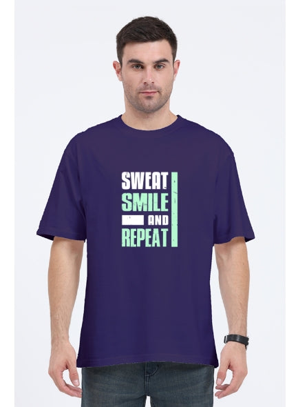 Sweat Smile Repeat Tshirt