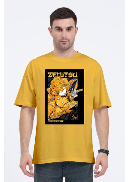 Anime Zenitsu Oversized Tshirt