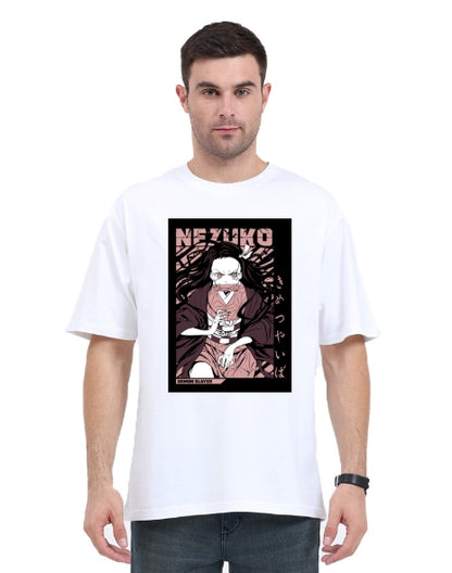 Anime Nezuko Oversized Tshirt
