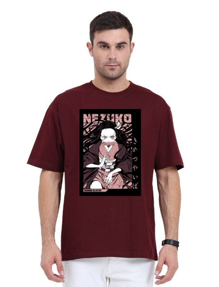 Anime Nezuko Oversized Tshirt