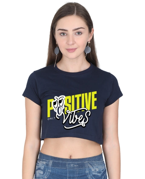 Positive Vibes Crop Top