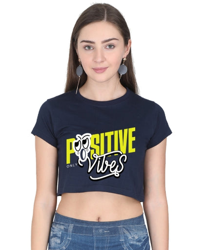 Positive Vibes Crop Top