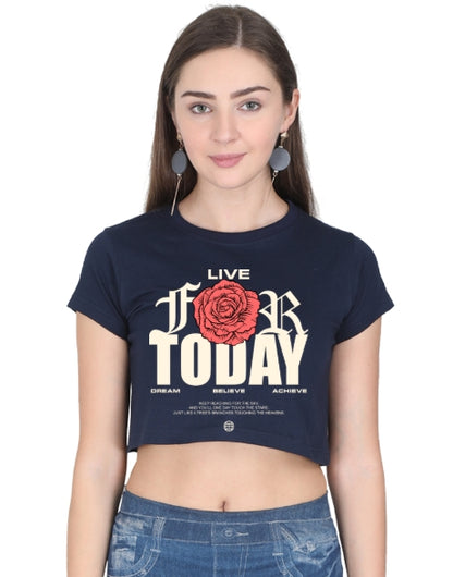 Live For Today Crop Top