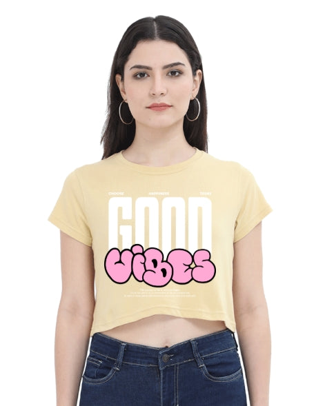 Good Vibes Crop Top