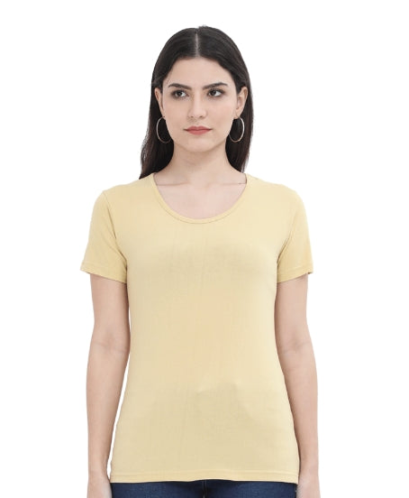 Faded Plain Tshirt Women