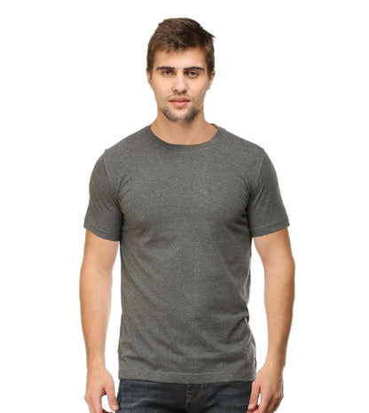 Black & Grey Shade Plain Tshirt