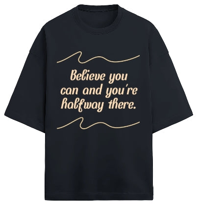 Oversized Terry Quote Tee