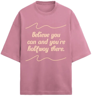 Oversized Terry Quote Tee