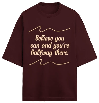 Oversized Terry Quote Tee