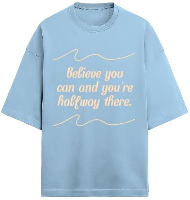 Oversized Terry Quote Tee