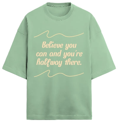 Oversized Terry Quote Tee